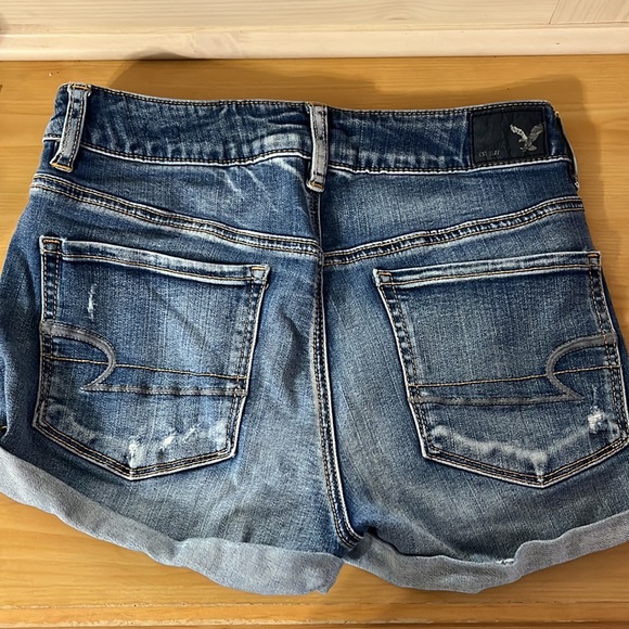 American Eagle Super Stretch Denim Shorts - Picture 2 of 3